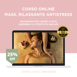 Corso Online di Massaggio Rilassante Antistress