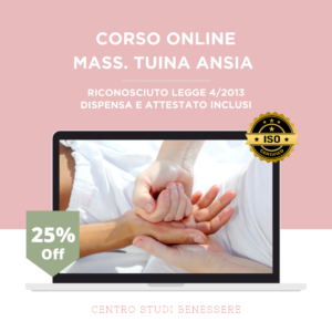 Video Corso Massaggio Tuina Trattamento Ansia